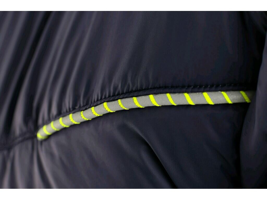 Bunda CXS CHESTER, výstražná, oboustranná, pánská, žluto-modrá, vel. 2XL